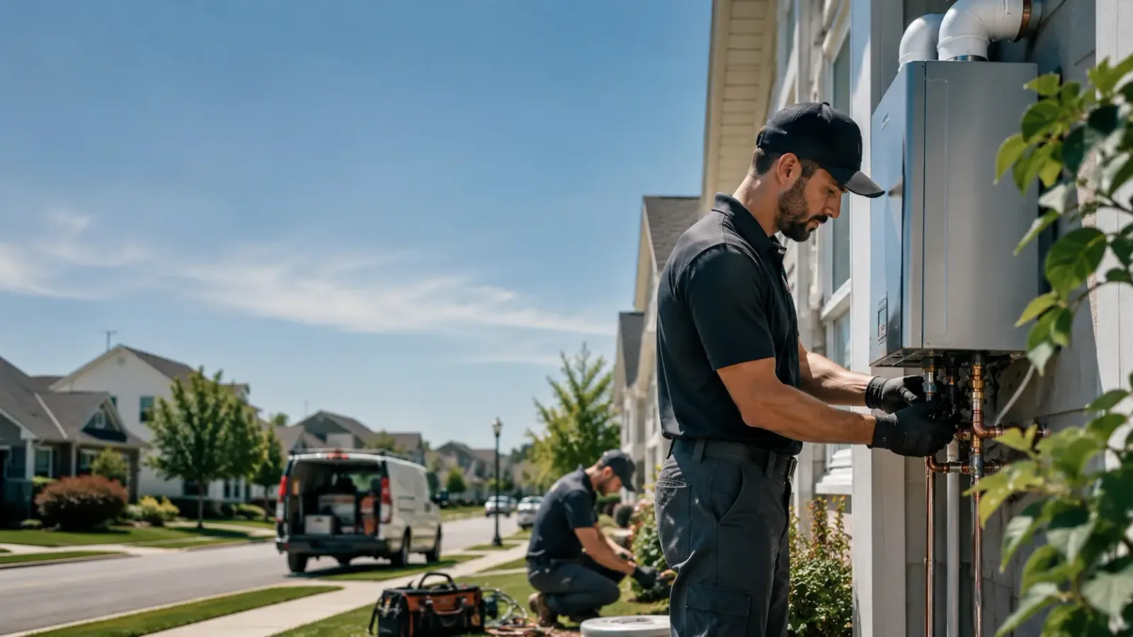Tankless Water Heater Installation in Cascade, IA